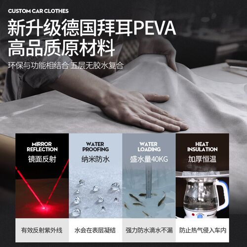 现代第十代索纳塔车衣车罩九代八代专用防雨防晒隔热加厚11代车套