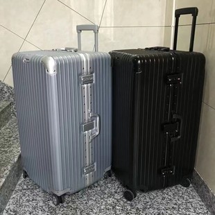超大100寸旅行箱大容量铝框90拉杆箱大号行李箱结实耐用静音箱包