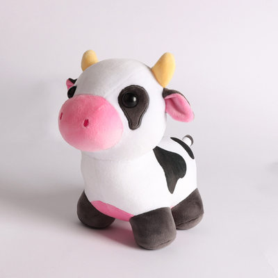 现货速发跨境新品adop me cow plush领养我的奶牛毛绒玩具可爱小