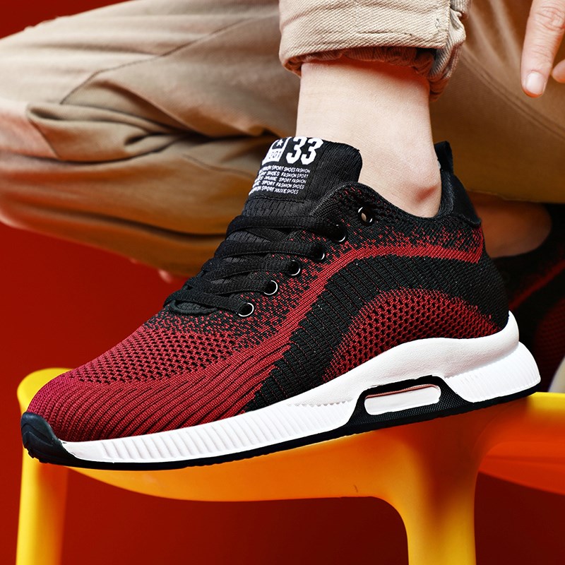 隐形内增高男鞋10cm8cm6夏季百搭运动休闲鞋网面透气小码增高鞋男