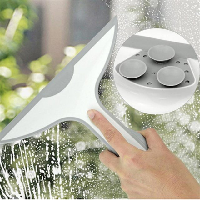 极速1Pcs Glass Window Squeegee Shower Bathroom Mirror Wiper-封面