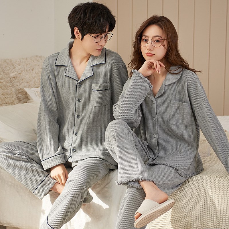 情侣睡衣春秋款女长袖小清新男士女士冬款网红家居服套装秋季,女士内衣/男士内衣/家居服,睡衣/家居服套装,淘宝优惠券,粉丝福利购,淘宝优惠卷