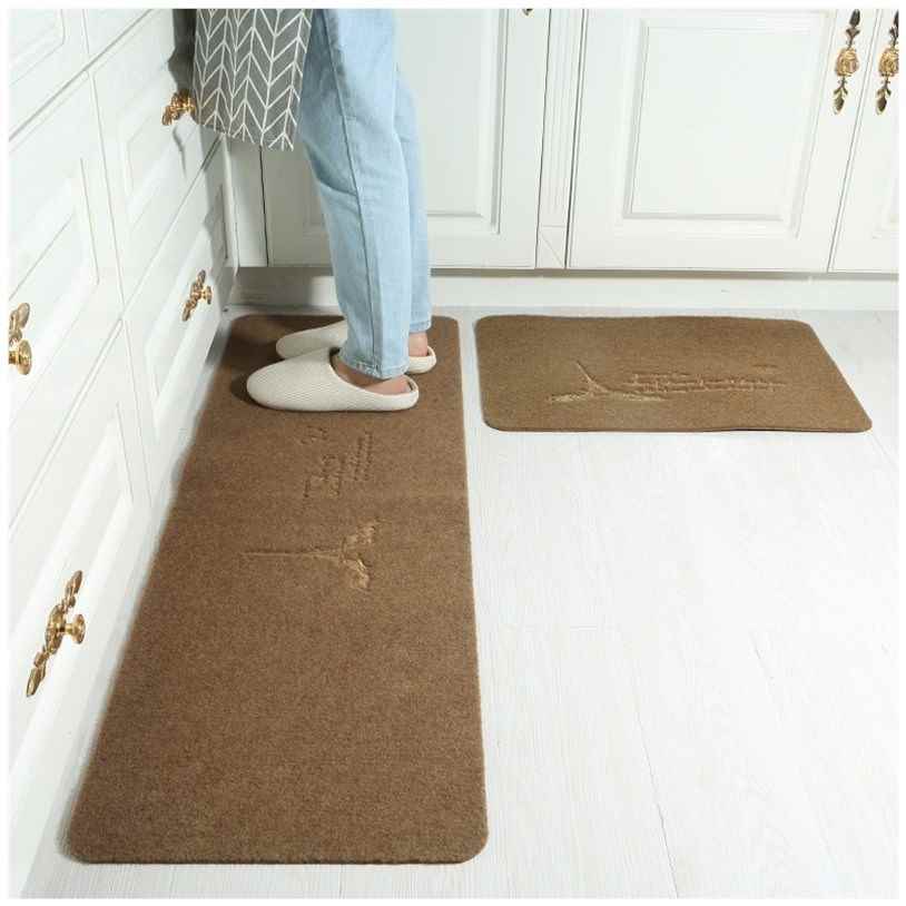 推荐Kitchen floor mat kitchen rug floor mat bathroom mat doo-封面