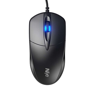 desktop mute Mouse office wired silent 推荐 home laptop USB