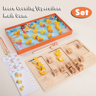 Learning Duck For Counting Toys Math Montessori 新品 Games