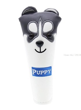 New Golf club Putter Cover with Magnetic Closure P Leather L