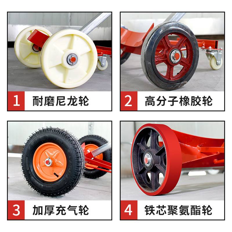 优程450公斤手动k咬嘴油桶搬运车 多功能鹰嘴圆桶手推车 运输堆高