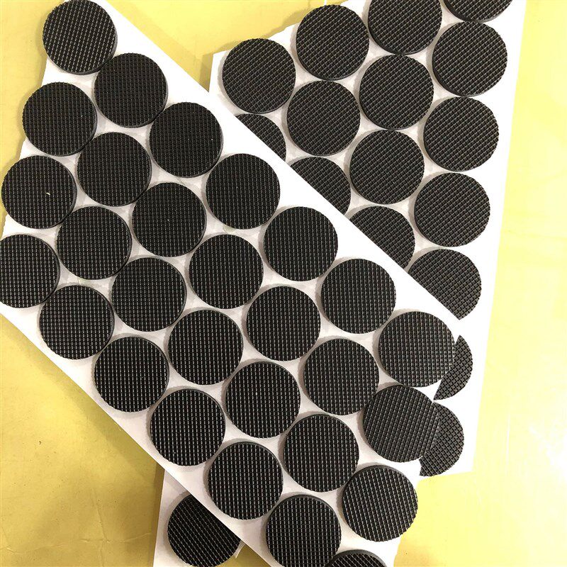 eva强粘网格i橡胶垫静音缓冲减震脚垫自粘电器桌椅底硅胶防滑垫片