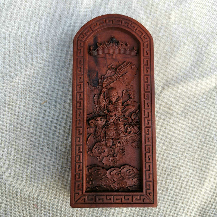 推荐雷击枣木九天应元雷声普化天尊令牌九天雷祖法器十字天经令牌