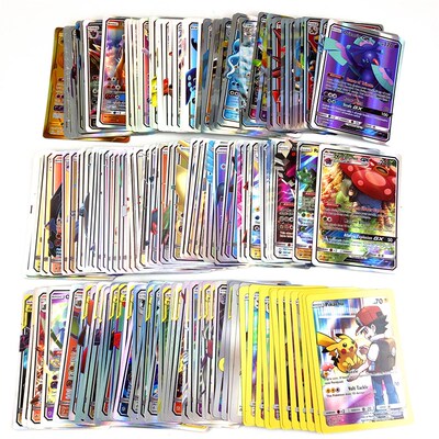 2020 New Pokemones card Vmax card GX tag team EX Mega shinny