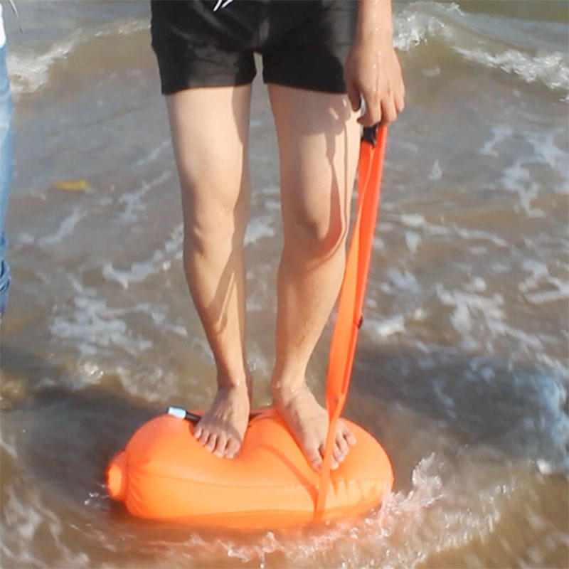 双栖跟屁游泳包浮标运动包漂流袋C溯溪浮潜泅渡浮漂储物包救生装