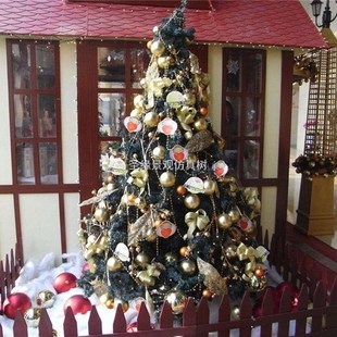 饰5米大型框架耶诞树6米户外耶诞树8米10米 饰4米带装 耶诞节装 推荐
