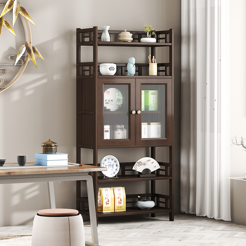 博古架新中式多宝阁茶叶展示柜客厅书架子非实木摆件柜茶具置物架,住宅家具,多宝格/博古架,淘宝优惠券,粉丝福利购,淘宝优惠卷