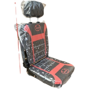 电动三轮车配件单人座椅四轮车前排坐垫封闭三轮车带头枕司机前座