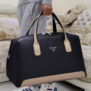 韩版商务手提男女旅行包大容量防水单肩行李包旅游短途出差旅行袋