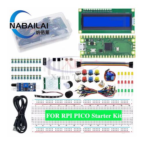 兼容树莓派Raspberry Pi PIvCO RP2040开发板套件 microPython编