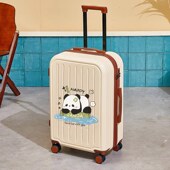 2024新款 大容量多功能行李箱拉杆密码 旅行男女学生印花登机箱皮箱