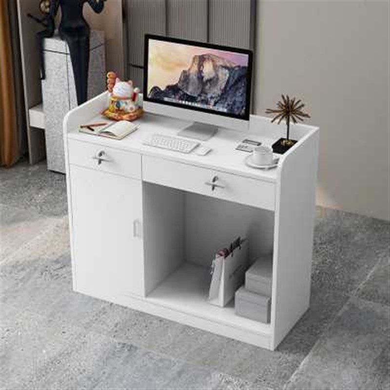 简约现代收银台小型柜台桌服装店便利店店铺吧台桌超市前台接待台,商业/办公家具,收银台,淘宝优惠券,粉丝福利购,淘宝优惠卷