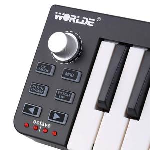 推荐Worlde MIDI Keyboard Controller-Electronic-Piano Midi-Co