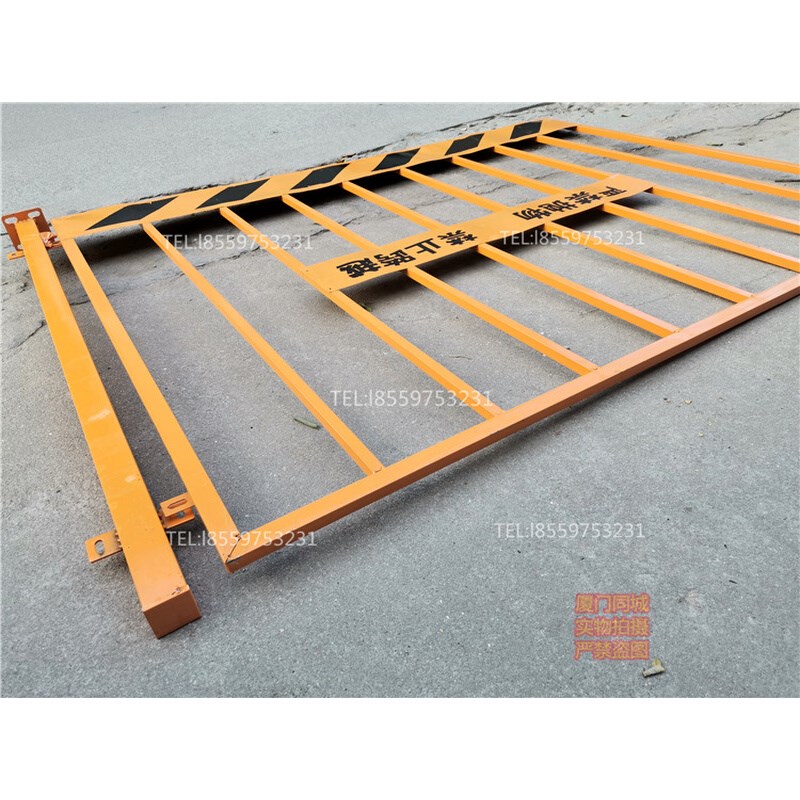 厦门工地网片黄黑铁马坑护围栏围挡建筑施工基坑网围坑挡坑防护栏