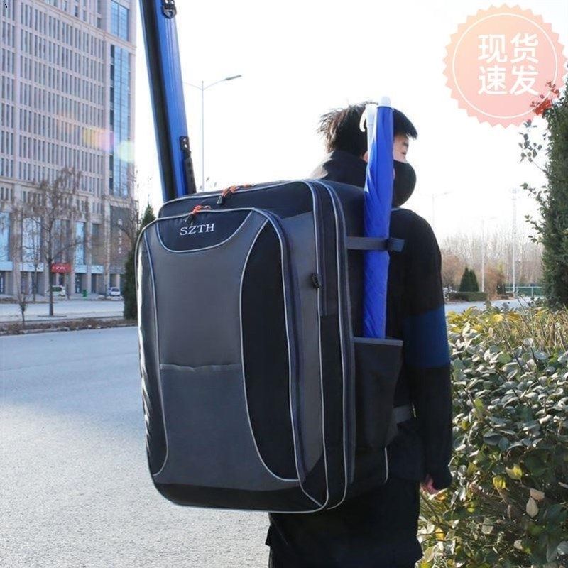 钓椅包多功能双肩包大容量钓椅背包加厚防水鱼竿包鱼护包双肩