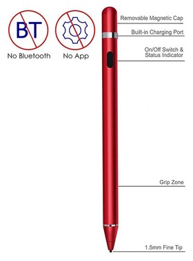 Stylus Pen For iPhone Android Tablet Pen Drawing Pencil Cap