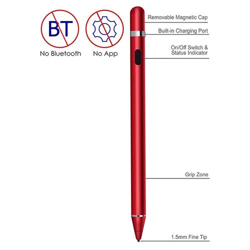 Stylus Pen For iPhone Android Tablet Pen Drawing Pencil Cap