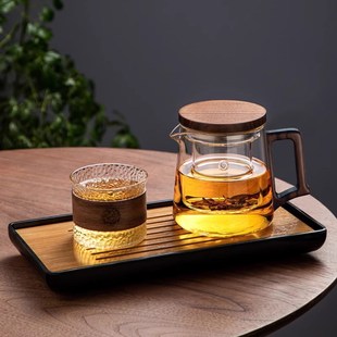 玻璃茶壶泡茶家用耐高温单壶过滤泡茶神器办公室泡花茶壶茶具套装