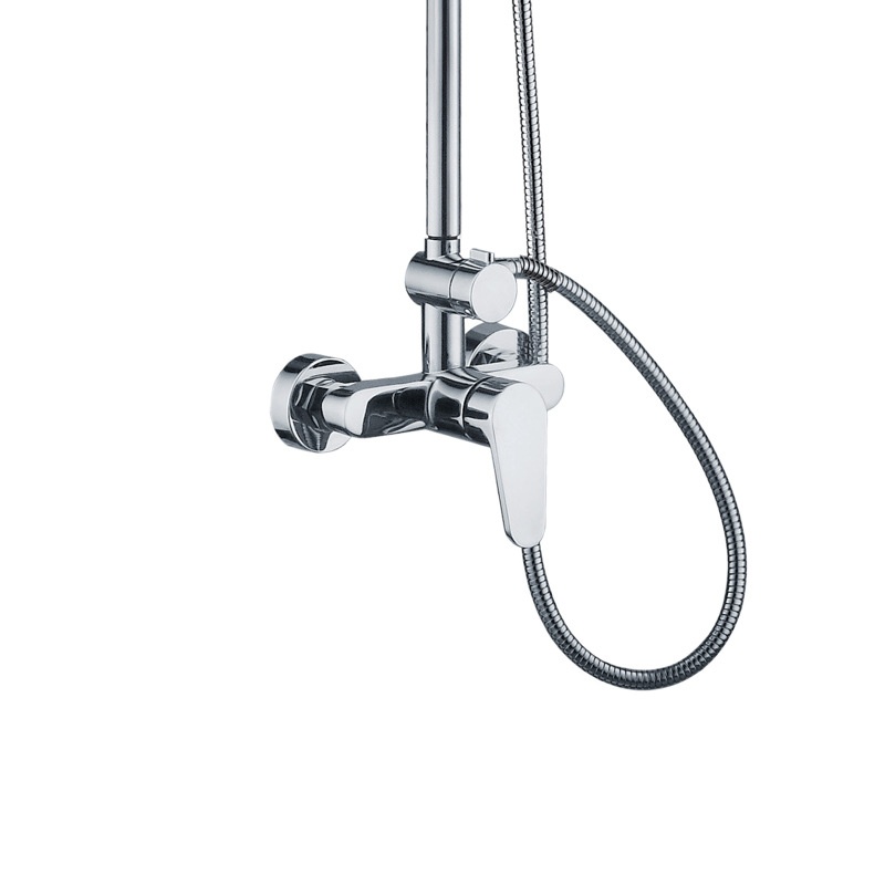 家装主材花洒套装淋浴器冷热龙头升降全铜旋转8寸顶喷大淋浴套装