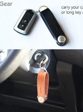 Lkey Leather Car Key Holder Handcrafted Key Organizer Travel