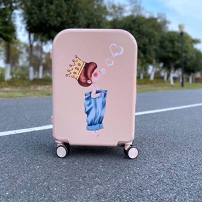 可爱行李箱卡通旅行箱拉杆箱轻便定制学生印花子母箱小型日系密码