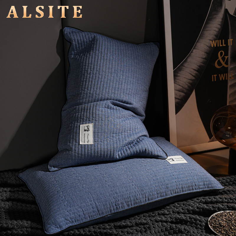 高端纯荞麦皮枕头枕芯护颈椎助睡眠家用成人硬整头男不塌陷一对装