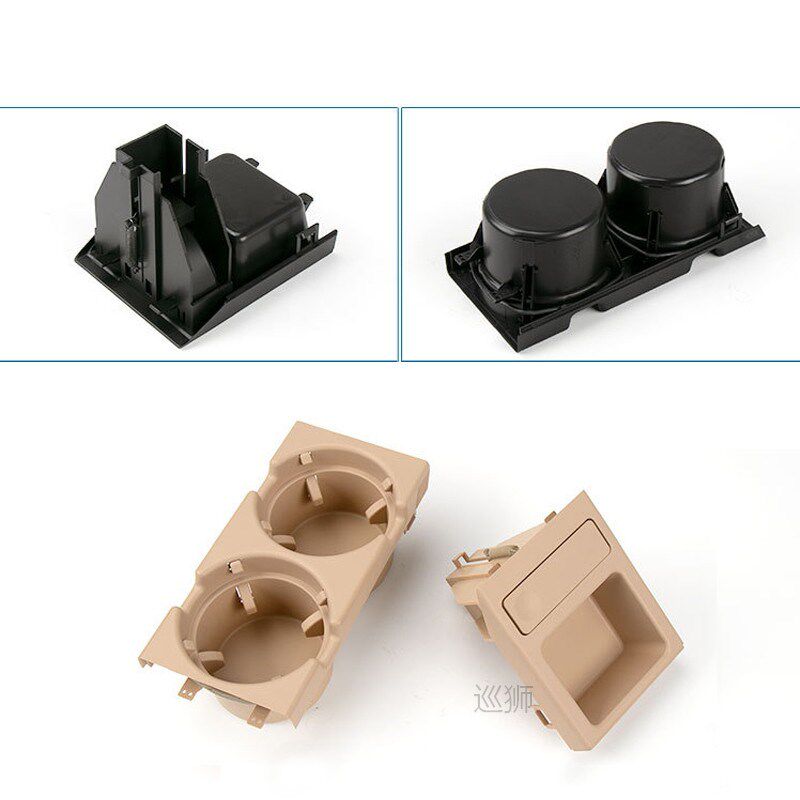 ABS+PC Car Center Console Water Cup Holder Beverage Bottle H