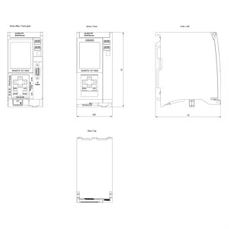 西门56ES3子16-3FN02-0AB0 S7-1500CPU模块全新原装1516F-7 PN/DP