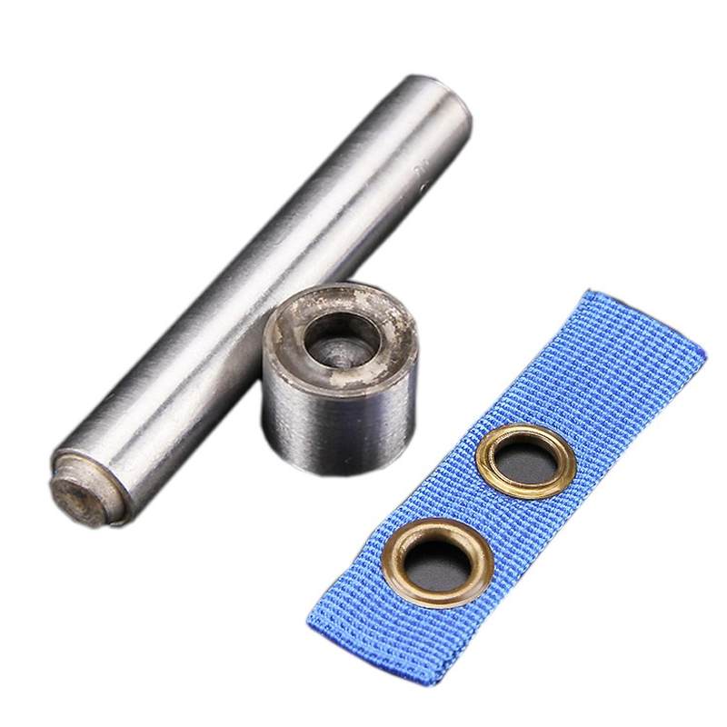 手敲打鸡眼扣打扣机安装工具模具广告档案袋鞋帽架气眼空心铆钉