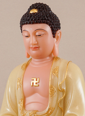 现货汉白a玉释迦牟尼佛像摆件石雕三宝佛阿弥陀佛药师佛释迦摩尼