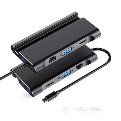 Type c Docking station hdmi USB 3.0 HDMI VGA RJ45 PD USB Hub