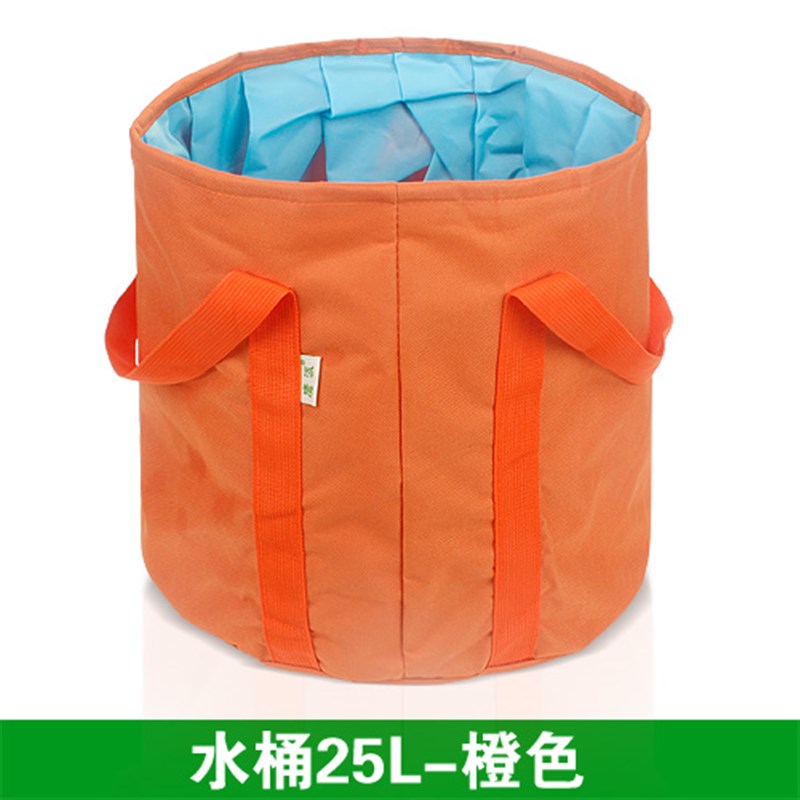 新款可折叠浴足盆洗脚盆仿泡脚木桶加热水盆户外旅行旅游便携式泡