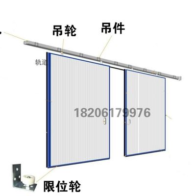 吊轮拉折叠门。滑轨移门吊轮门工业承重1新品l吊轮 滑轮 槽钢厂房