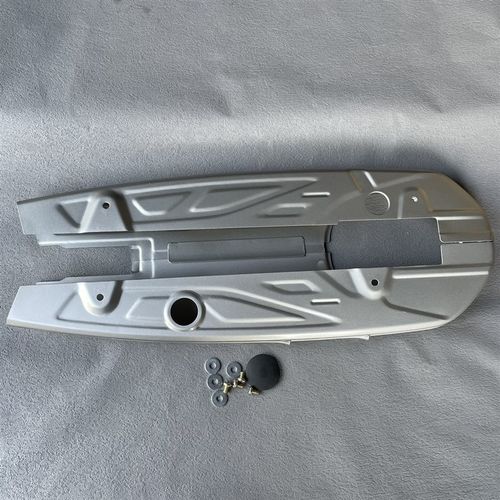 适用豪爵HJ110-7\HJ110-7C弯梁摩托车链盒链条护罩盖上下链条盒包