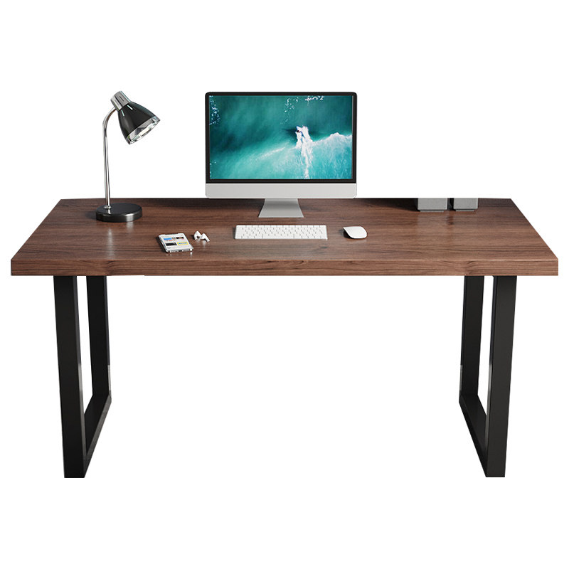 全实木电脑台式桌家用一字板书桌简约现代办公桌学习长条桌工作台,住宅家具,电脑桌,淘宝优惠券,粉丝福利购,淘宝优惠卷