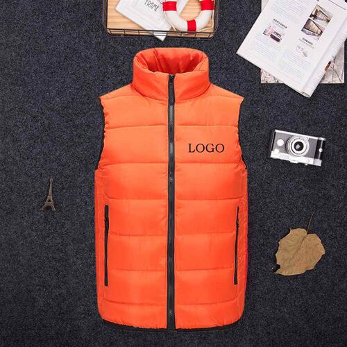【折扣价】定制秋冬公益志愿者防寒马甲印LOGO工作服保暖加绒加厚