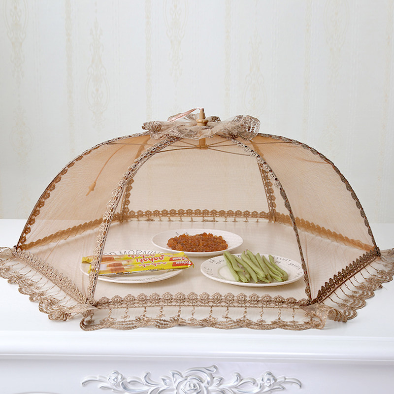 菜家用可折叠大号长方形罩子饭菜餐桌罩厨房欧式透气防虫剩菜罩伞,收纳整理,餐桌罩,淘宝优惠券,粉丝福利购,淘宝优惠卷