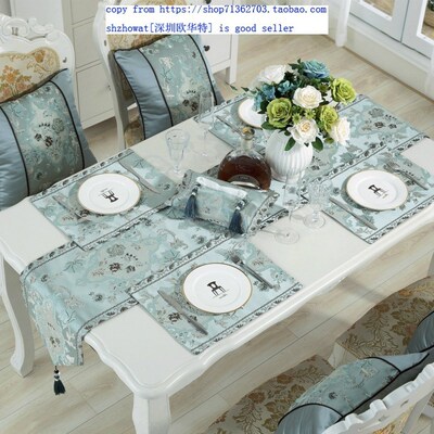 工厂销Table Runner Table Flag Dinner Mats Home TexYtile餐桌