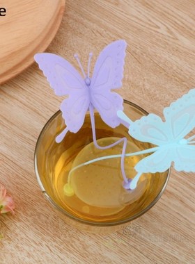 Tea Tools Filter Tea Infuser Cute Butterfly Tea Bags Straine