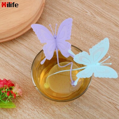 Tea Tools Filter Tea Infuser Cute Butterfly Tea Bags Straine