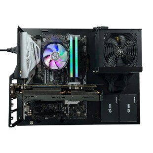 开放式壁挂机箱电竞模块创意水冷机箱平台测试主板托架定制DIY