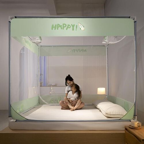 卧室蒙古包传统可折叠高档通用蚊帐全包新型新款学生高端家用床上