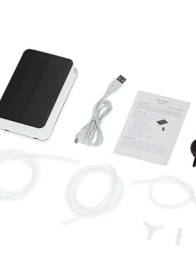 Multi purpose Solar Aquarium Air Pump Fish Tank Mini Air Co