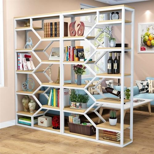 办公室隔断置物架多层书架展示架客厅隔断屏风置物架玄关柜装饰架